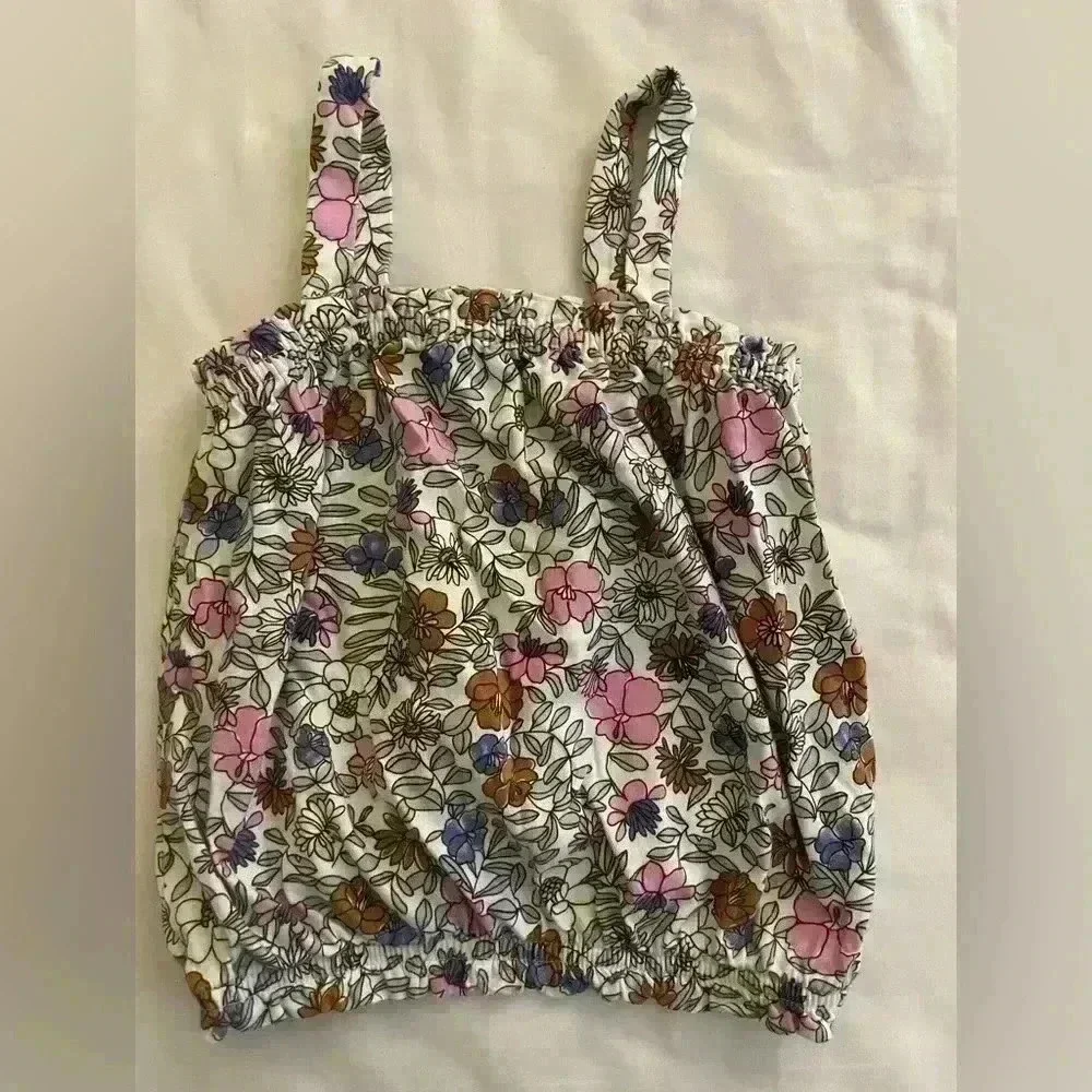 Carters Girls Kids Size 4 Two Piece Matching Skirt Set Multi